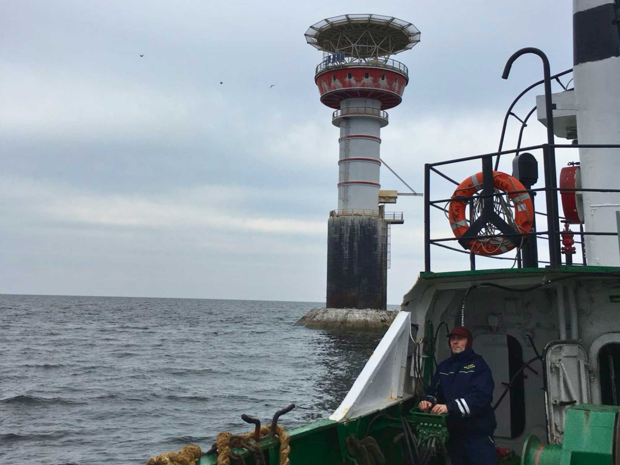 Participants discussing marine innovation at the MarTe Vision Seminar in Pärnu, October 2025.