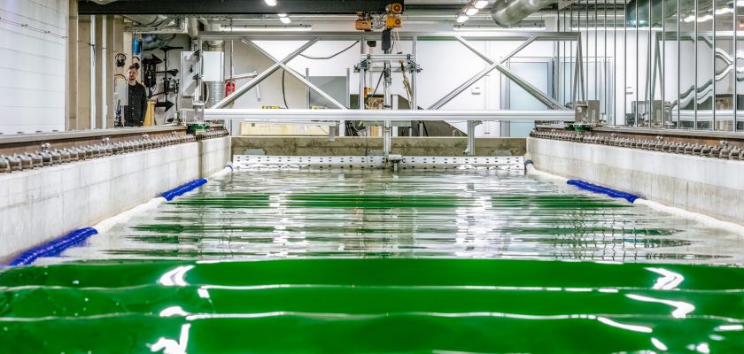 Test pool in Kuressaare Kolledž. TalTech